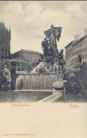 Szczecin with Sedina monument and Müller´s Hotel