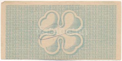 Budapest 1950. "65. Osztálysorsjáték" 1. osztály 1/4 sorsjegy, "A"-sorozat T:F