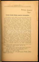 Gálos Rezső: Adatok Czirjék Mihály testőríró életrajzához. Különlenyomat. A szerző, Gálos Rezső (1885-1954) irodalomtörténész által DEDIKÁLT példány. Bp., 1973, Hadtörténelemi Közlemények,121-130 p. Papírkötés, foltos.