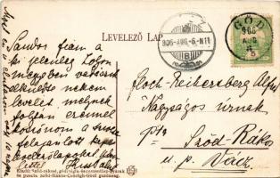 1906 Göd, nyaraló telep és telkek, Nemeskéry-Kiss-kúria, kastély