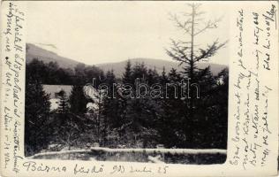 1903 Báznafürdő, Felsőbajom, Bad Baassen, Baiumul de Sus; photo