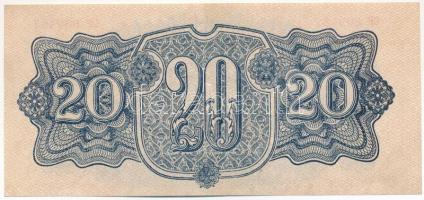 Csehszlovákia 1944. 20K T:XF Czechoslovakia 1944. 20 Korun C:XF Krause P#47