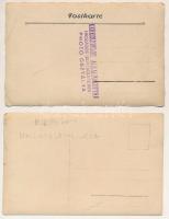 Esztergom - 2 db régi fotó képeslap