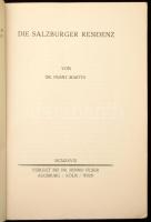 Franz Martin: Die Salzburger Residenz. Österreichische Künstbücher 20. Augsburg, 1928., Benno Filser...