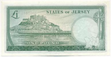 Jersey DN(1963-1976) 1P "J052446" T:F szép papír
Jersey ND(1963-1976) 1 Pound "J0524...