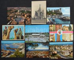 Több mint 940 modern külföldi városképes lap, érdekes vegyes anyag az egész világból
