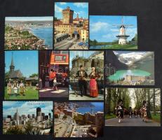 Több mint 940 modern külföldi városképes lap, érdekes vegyes anyag az egész világból