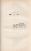 Mainländer, Philipp: 
Die Philosophie der Erlösung.
Berlin, 1876. Verlag von Theobald Grieben (Dru...