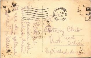 1933 Zagreb, Zágráb; Kavana, Restauracija Maksimir I. Vukusic / Étterem és kávéház / restaurant and ...