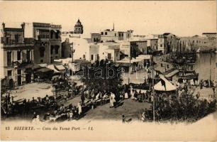 Bizerte, Coin du Vieux Port / market, restaurant