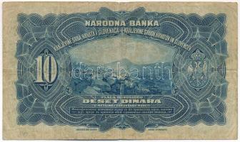 Jugoszlávia / Szerb-Horvát-Szlovén Királyság 1920. 10D T:F
Yugoslavia / Kingdom of Serbs, Croats an...