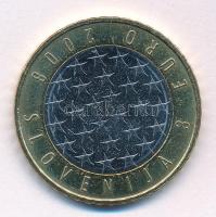 Szlovénia 2011. 3E Cu-Ni/Ni-sárgaréz "A függetlenség 20. évfordulója" T:AU Slovenia 2011. ...