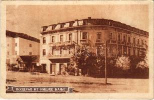 1918 Niska Banja, Hotel