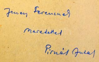 Pirnát Antal: Gerendi János és Eössi András. DEDIKÁLT! Különlenyomat. Bp., 1970, Akadémiai Nyomda, 6...