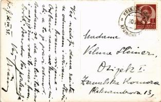 1938 Kranjska Gora, general view with railway station. photo (EK)