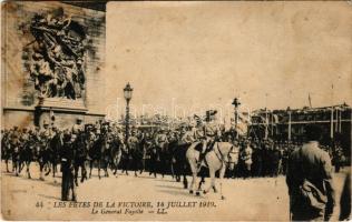 1926 Les Fetes de la Victoire. 14 Juillet 1919, Le General Fayolle / French victory, military parade, Émile Fayolle (fa)