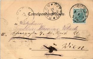 1900 Steinwandklamm. Deutsch Österreichische Postkarten No. 143. Verlag Grassmann (EK)