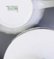 Rosenthal Thomas platinacsíkozott "Lanzette" kávés készlet. Terv.: Tapio Wirkkala (1915-19...