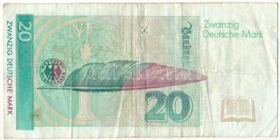 NSZK 1993. 20M "DG4870486A4" T:F 
FRG 1993. 20 Mark "DG4870486A4" C:F 
Krause ...