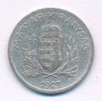 1927. 1P Ag T:VF 
Adamo P6