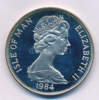 Man-sziget 1984. 1C Cu-Ni "Téli Olimpia Szarajevó" kapszulában T:PP fo., kis patina 
Isle...