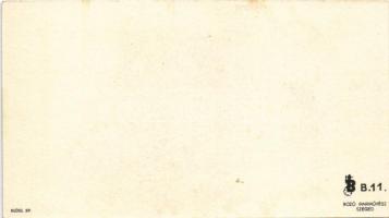 Boldog Magyar Húsvétot! / Hungarian irredenta Easter greeting art s: Bozó (non PC) (11,8 cm x 6,7 cm...