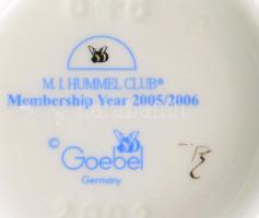 Hummel Goebel "Állhatatos tenor", jelzett, hibátlan, m: 10 cm