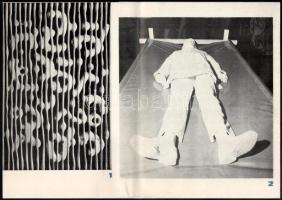 Az "R" kiállítás katalógusa, Műegyetem R épület, 1970 december. H.n, é.n., k.n. Többek köz...