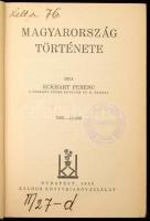 Eckhart Ferenc: Magyarország története. Bp., 1933, Káldor. Kiadói egészvászon kötés, kissé kopottas ...