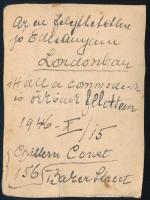 Seiberné Patay Berta zongoraművésznő, zenetanárnő (Keresztury Dezső anyósa) portréja, Angliában kész...