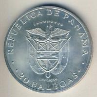 Panama 1974. 20B Ag "Simon Bolivar" 129,59g T:BU