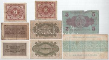 Németország 1918-1944. 8db-os vegyes bankjegy tétel T:F,VG
Germany 1918-1944. 8pcs of mixed banknot...