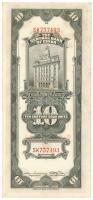 Kína 1930. 10CGU T:AU folt
China 1930. 10 Custons Gold Units C:AU spotted
Krause P#327