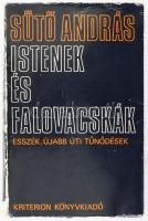 Sütő András: Istenek és falovacskák. Esszék, újabb úti tűnődések. A szerző, Sütő András (1927-2006) Herder- és Kossuth-díjas erdélyi magyar író által DEDIKÁLT példány! Bukarest, 1973, Kriterion. Kiadói papírkötés, kopott borítóval, a gerincen kis sérüléssel.