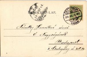 1904 Esztergom, Bakács kápolna belső