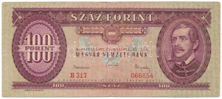 1962. 100Ft "B 317 066854" T:F  Adamo F31