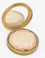 cca 1935, L'orican de Coty réz púderes doboz, eredeti karton tokjában