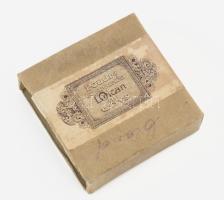 cca 1935, L'orican de Coty réz púderes doboz, eredeti karton tokjában