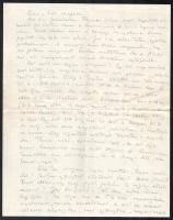 1929 Gombosi Ottó (1902-1955) zenetörténész, zenekritikus autográf sorai össz. 5 db levélben Seiber ...