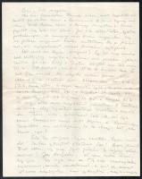 1929 Gombosi Ottó (1902-1955) zenetörténész, zenekritikus autográf sorai össz. 5 db levélben Seiber ...