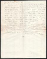 1929 Gombosi Ottó (1902-1955) zenetörténész, zenekritikus autográf sorai össz. 5 db levélben Seiber ...