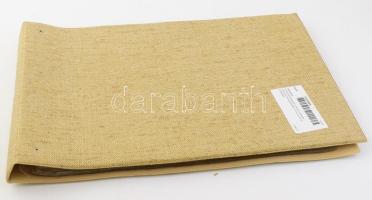 Gyűrűs okmányberakó, ívberakó, történelmi dokumentumok gyűjtéséhez. 51x35 cm 36 db betétlappal