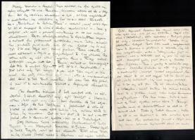 1929 Gombosi Ottó (1902-1955) zenetörténész, zenekritikus autográf sorai össz. 5 db levélben Seiber ...