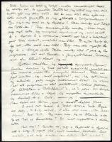 1929 Gombosi Ottó (1902-1955) zenetörténész, zenekritikus autográf sorai össz. 5 db levélben Seiber ...