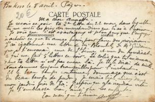 1907 Bukovo, Buffles macédoniens au labour / Macedonian folklore with buffalos. photo (EK)