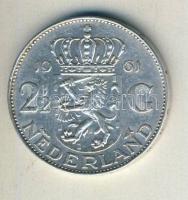 Hollandia 1961. 2 1/2G Ag "Julianna" T:2