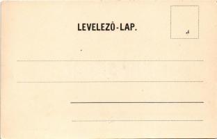 Magyar folklór művészlap / Hungarian folklore art postcard