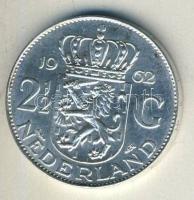 Hollandia 1962. 2 1/2G Ag "Julianna" T:2 kis ph