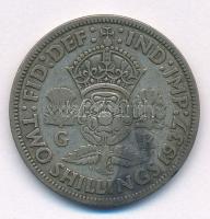 Nagy-Britannia 1937. 2Sch Ag "VI. György" T:VF patina United Kingdom 1937. 2 Schilling Ag ...