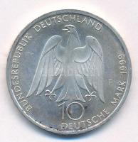 Németország 1999G 10M Ag "Goethe születésének 250. évfordulója" T:AU patina
Germany 1999G...